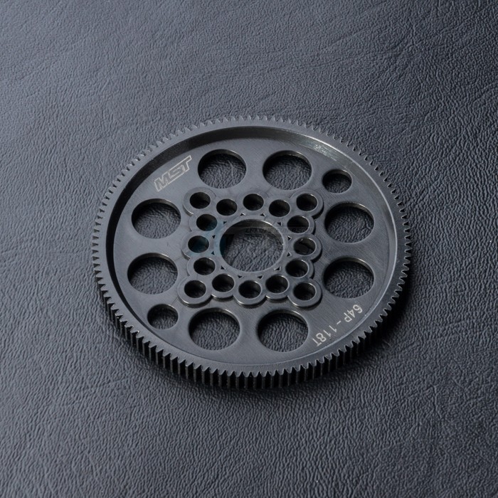 MST Miscellaneous All MST 64P Spur Gear 118T Black