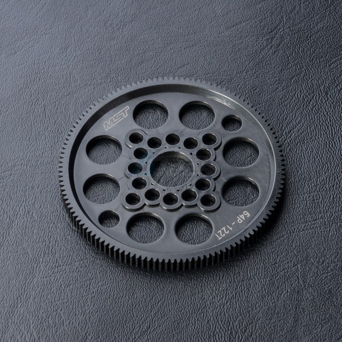 MST Miscellaneous All MST 64P Spur Gear 122T Black