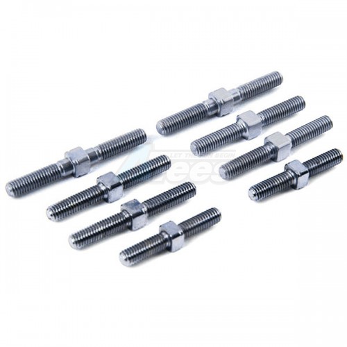 MST MST FS-01D MS/FS Turnbuckle Set (20X2/25X4/28X2) Silver