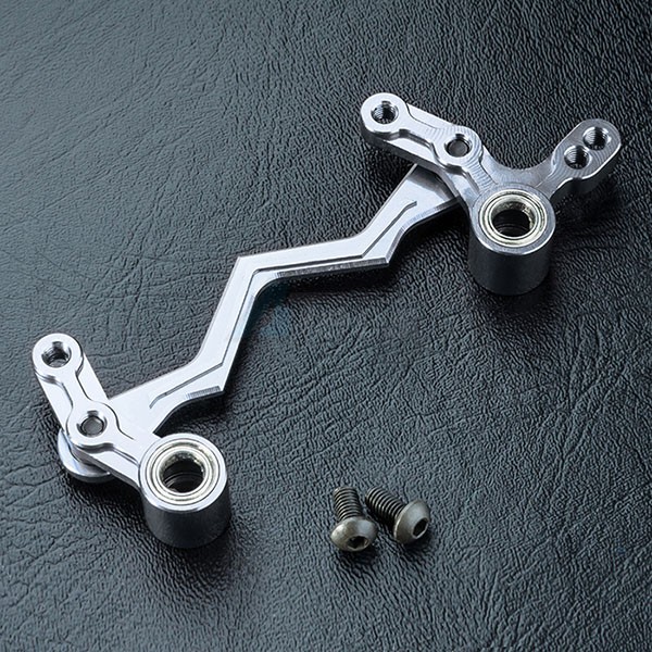 MST Miscellaneous All Aluminum Steering Arm Set Silver