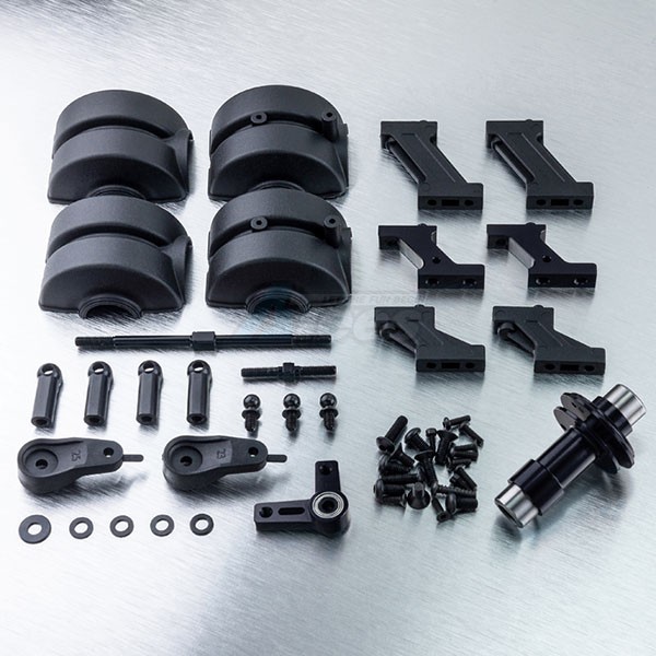 MST Miscellaneous All XXX-D VIP Front Motor Conversion Kit Black