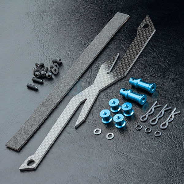 MST Miscellaneous All XXX Adjustable Carbon Battery Strap Blue