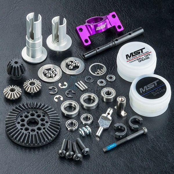 MST MST RMX-D 2WD Shaft Conversion Kit Purple