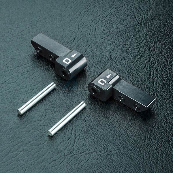MST MST RMX-D Aluminum HT Upper Arm C&D (Black) Black