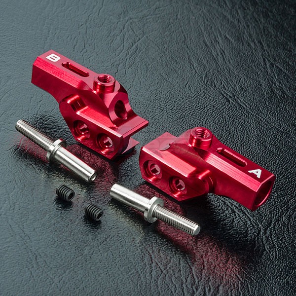 MST MST RRX-D Aluminum HT Upper Arm A&B Red