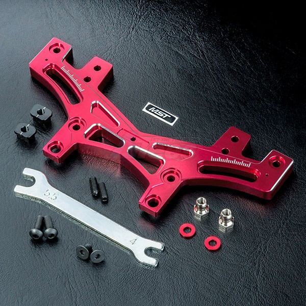 MST MST MS-01D MS-01D Aluminum Rear Quick Adj. Damper Stay Red