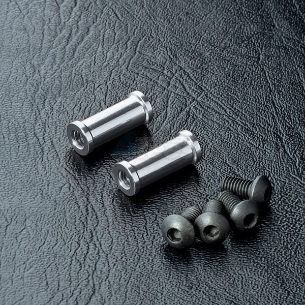 MST Miscellaneous All Aluminum Post M3X13 (2) Silver