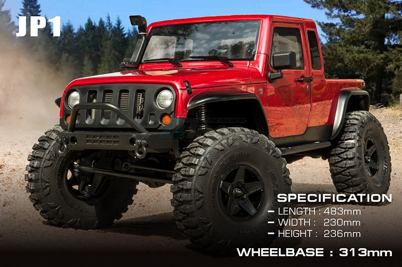 MST MST 1/8 CFX-W 4WD High Performance Off-Road Car Kit JP1