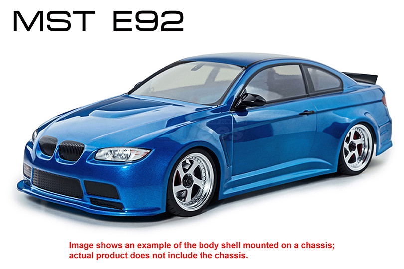 MST Miscellaneous All E92 Clear Body Blue