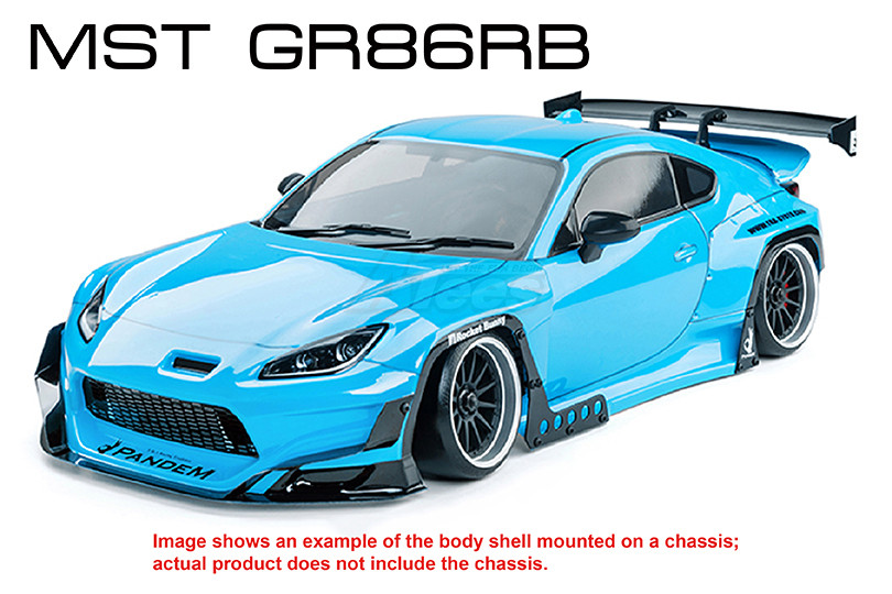 MST Miscellaneous All 1/10 GR86RB Body (Light Blue)