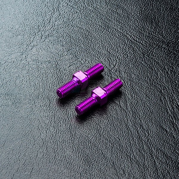 MST Miscellaneous All Aluminum Reinforced Turnbuckle 3X16 (2) Purple