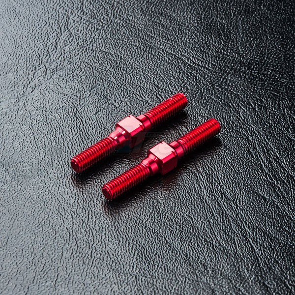 MST Miscellaneous All Aluminum Reinforced Turnbuckle 3X25 (2) Red