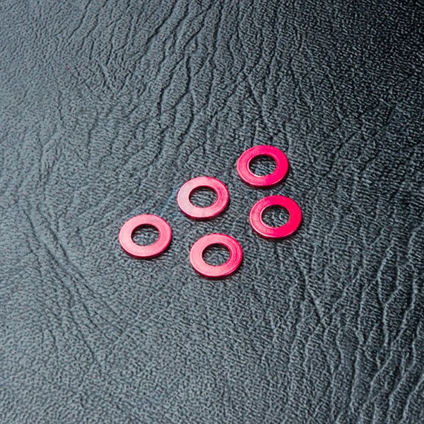 MST MST CMX Aluminum Spacer 3x 5.5x 0.5 (5) Red