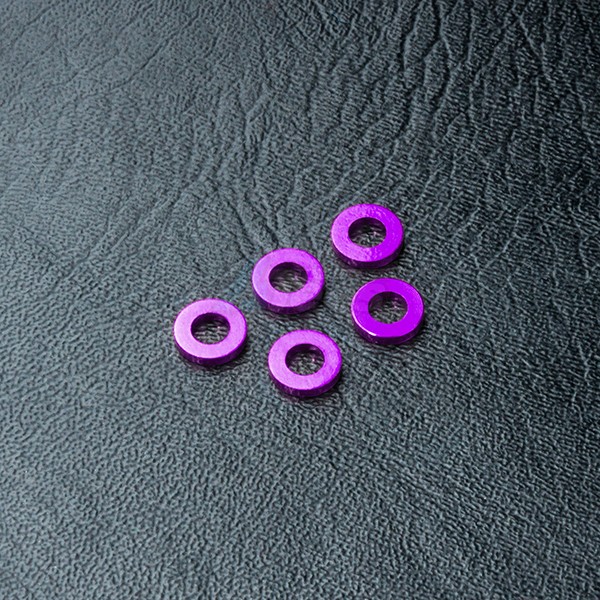 MST MST RMX-D Aluminum Spacer 3 x 5.5 x 1.0 (5) Purple