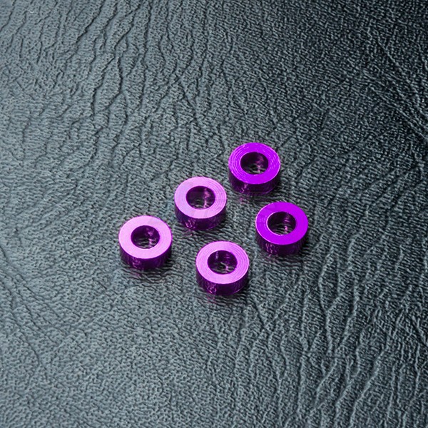 MST MST RMX-D Aluminum Spacer 3 x 5.5 x 2.0 (5) Purple