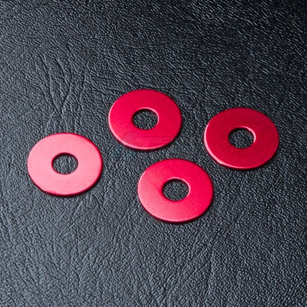 MST MST RMX-D Wheel Hub Spacer 0.5 (4) Red