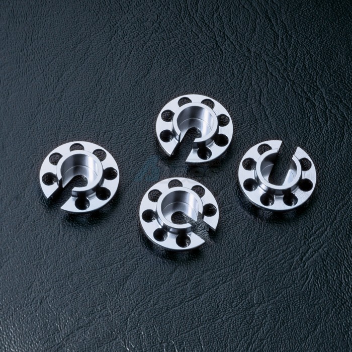 MST Miscellaneous All Aluminum Damper Retainer (Small) (4) Silver
