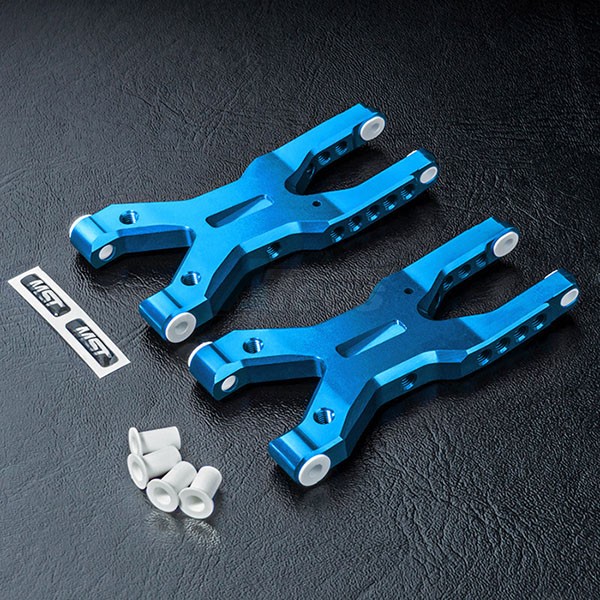 MST Miscellaneous All HT Aluminum Rear Lower Arm Set Blue