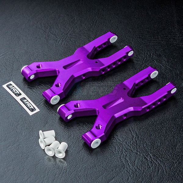 MST Miscellaneous All HT Aluminum Rear Lower Arm Set Purple