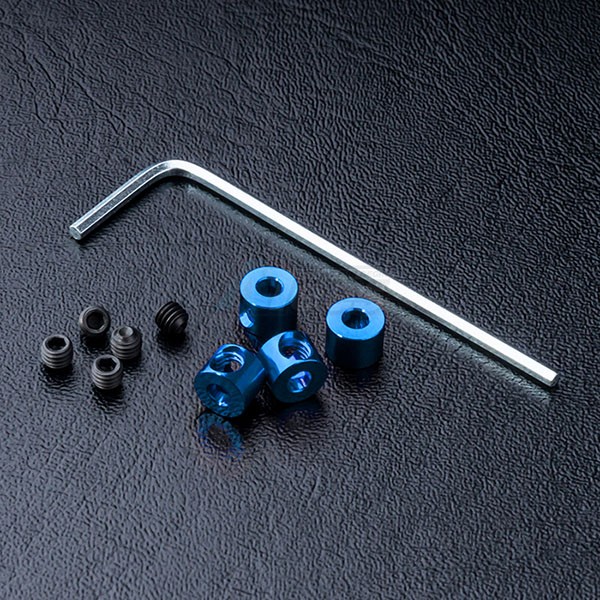 MST Miscellaneous All Aluminum Stabilizer Rod Stopper (4) Blue