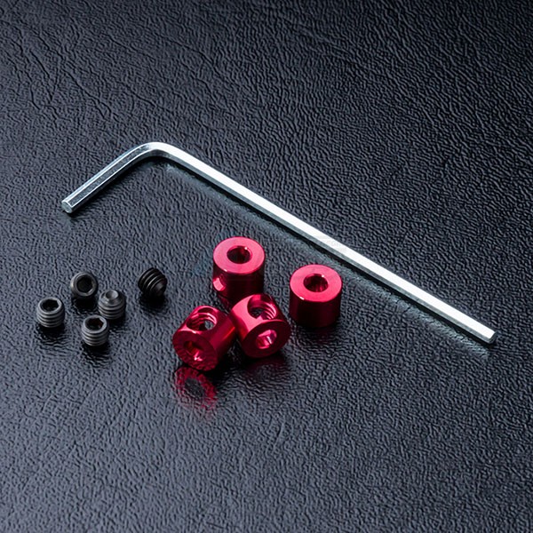 MST Miscellaneous All Aluminum Stabilizer Rod Stopper (4) Red