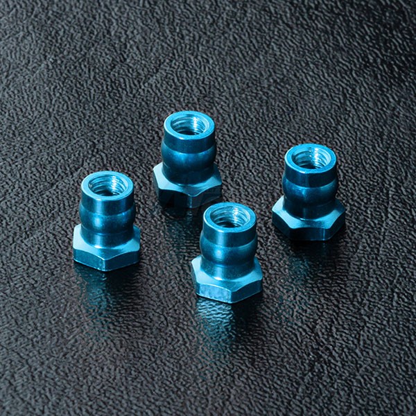MST Miscellaneous All Aluminum Ball Connector Nut 4.8 (4) Blue