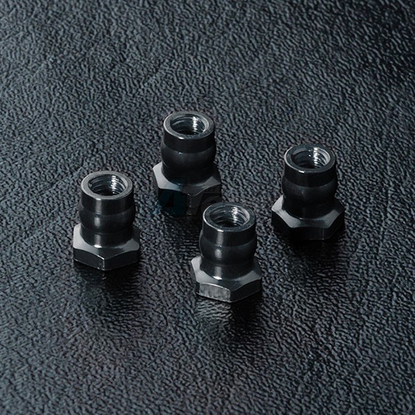 MST Miscellaneous All Aluminum Ball Connector Nut 4.8 (4) Black