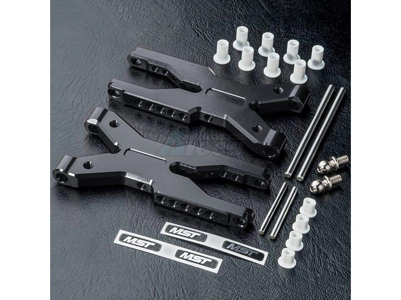 MST Miscellaneous All Aluminum Rear Lower Arm Set Black