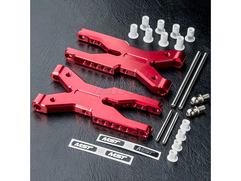 MST MST RMX 2.0 Aluminum Rear Lower Arm Set Red
