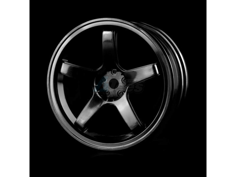 MST Miscellaneous All 5 Spokes Wheel (+3) (4) Black
