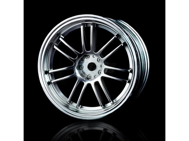 MST Miscellaneous All RE30 Wheel (+8) (4) Flat Silver