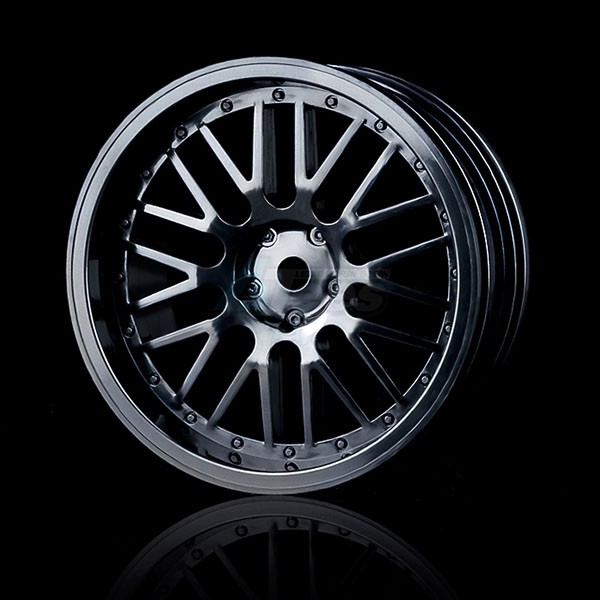MST Miscellaneous All 10 Spokes 2 Ribs Wheel Offset 5 (4) Black