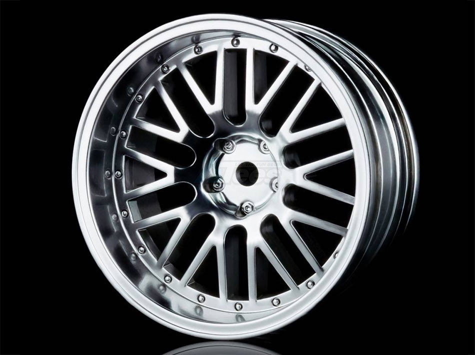 MST Miscellaneous All 10 Spokes 2 Ribs Wheel (+8) (4) Flat Silver
