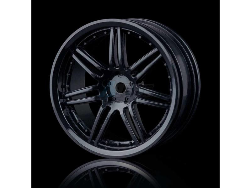 MST Miscellaneous All X603 Wheel (+5) (4) Black