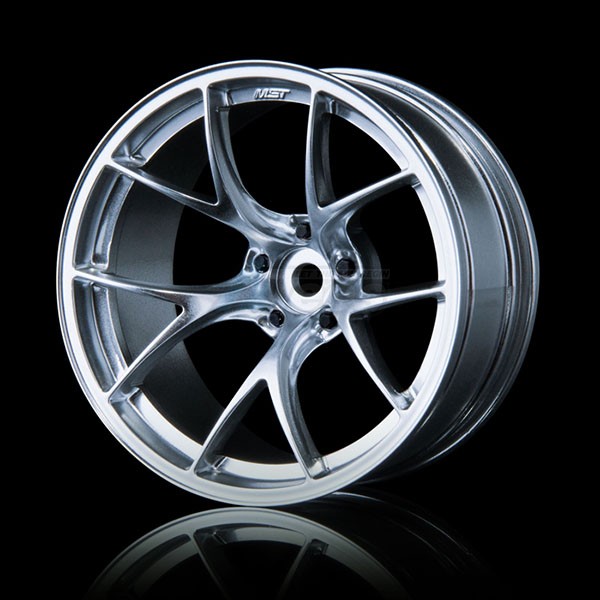 MST Miscellaneous All RID Wheel (+11) (4) Flat Silver
