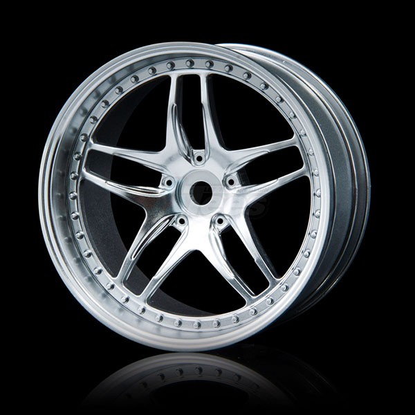 MST Miscellaneous All FB Wheel (+5) (4) Flat Silver