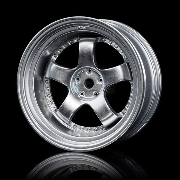 MST Miscellaneous All SP1 Wheel (+7) (4) Flat Silver