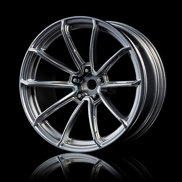 MST Miscellaneous All GTR Wheel (+7) (4) Flat Silver