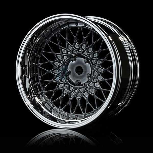 MST Miscellaneous All 501 Offset Changeable Wheel (4) Silver Black