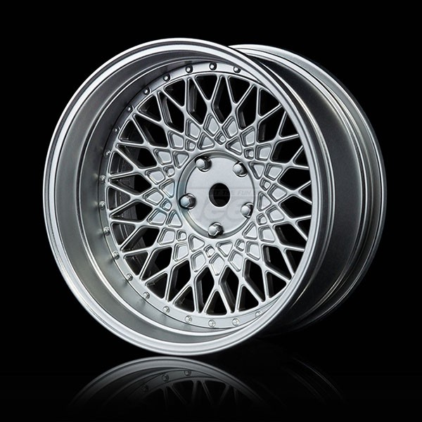 MST Miscellaneous All 501 offset changeable wheel set (4) Flat Silver