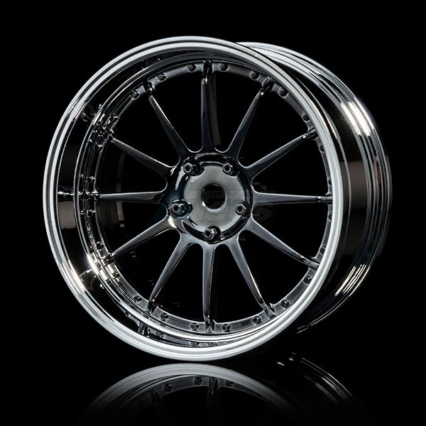 MST Miscellaneous All 21 Offset Changeable Wheel Silver Black