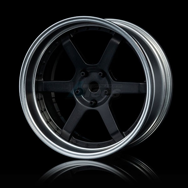 MST Miscellaneous All 106 Offset Changeable Wheel Set (4) Flat Black