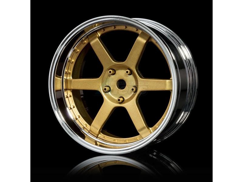 MST Miscellaneous All 106 Offset Changeable Wheel Set (4) Gold