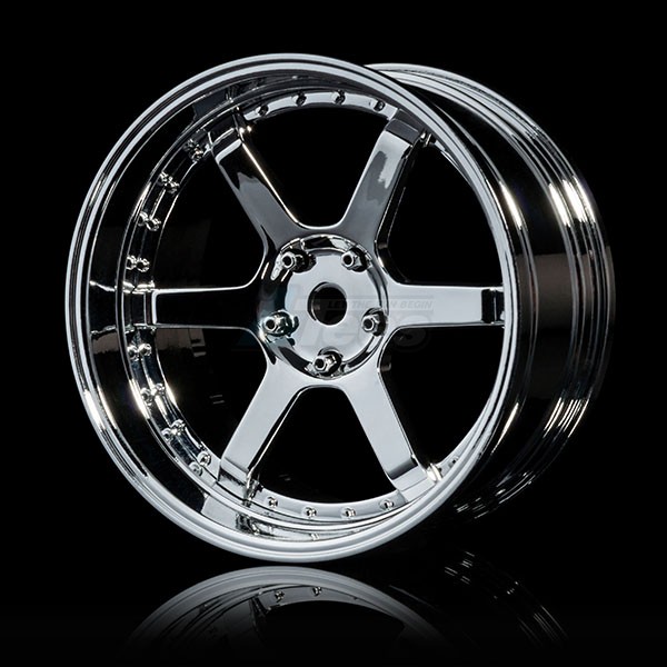 MST Miscellaneous All 106 Offset Changeable Wheel Set (4) Silver