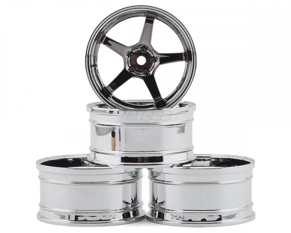 MST Miscellaneous All FS GT Offset Changeable Wheel Set (4) Flat Silver
