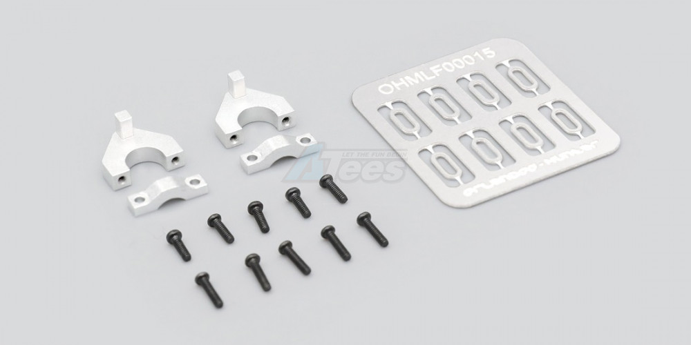 Orlandoo Hunter Model Miscellaneous All Track Limiter Rings for Metal Rear Axle Silver