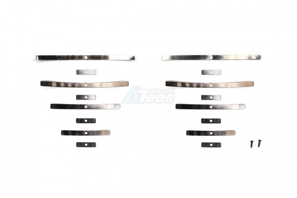 Orlandoo Hunter Model Miscellaneous All Blancing Shaft Multilayer Leaf Speing Set (2) Silver