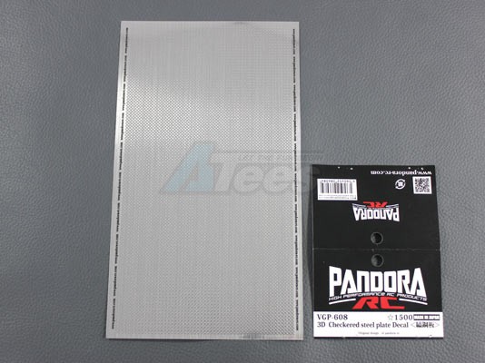 Pandora RC Miscellaneous All 3D Checkered steel plate Decal