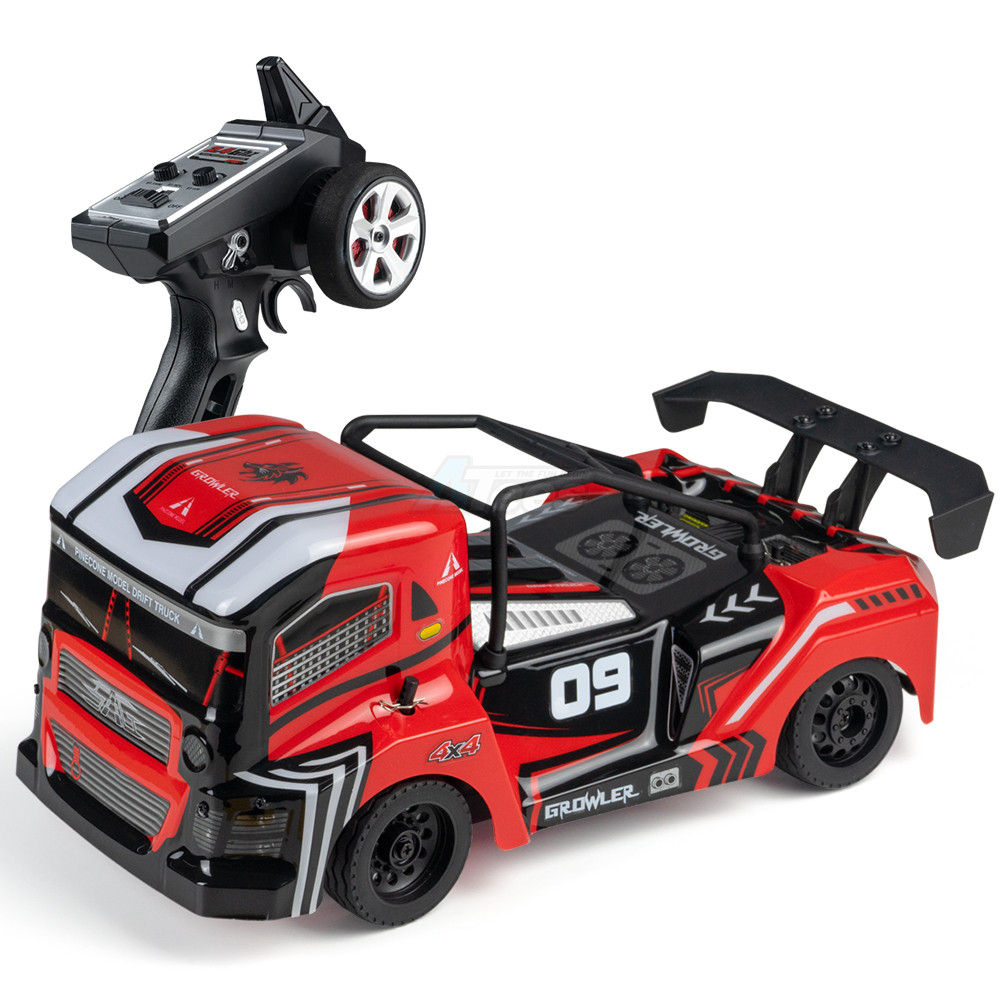 Pinecone Model Miscellaneous All 1/16 2.4G 4WD Brushed Drift Truck RTR Red