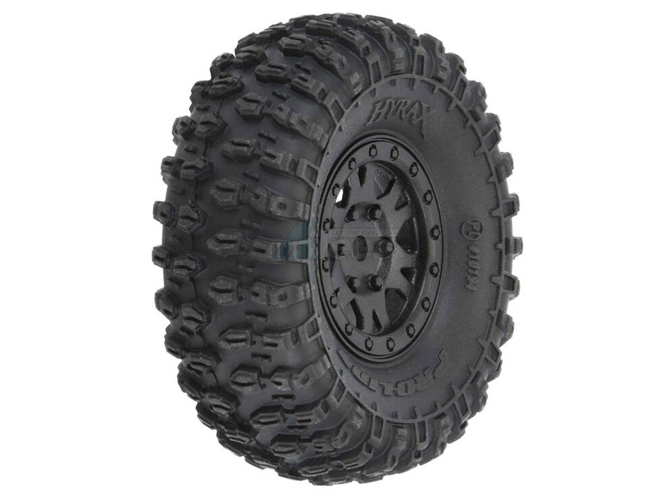 Pro-Line Racing Miscellaneous All 1/24 Hyrax F/R 1.0 Inch Trs Mountd 7mm Blk Impulse (4)